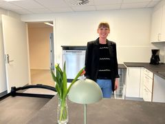 Det var en meget glad leder af Neurorehabilietering Toftegården, Christina Dall Christensen, der viste rundt i den nye tilbygning, der fordobler pladserne fra 15 til 30.