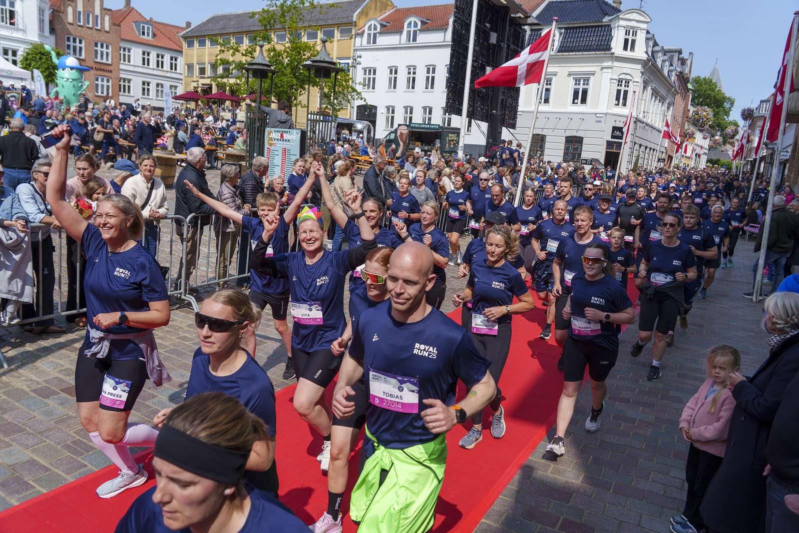 Ca. 65.000 gæstede Viborg by på Royal Run-dagen og bidrog til en kæmpe løbefest. Foto: Hans Ravn.