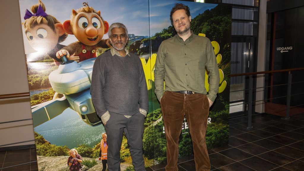 Sunit Parekh, animator og ejer af Hydralab Studios, kom til premieren på Krølle Bølle med sin kreative partner i Hydralab Studios Tonni Zinck, der også var fotograf og animationsinstruktør på Krølle Bølle