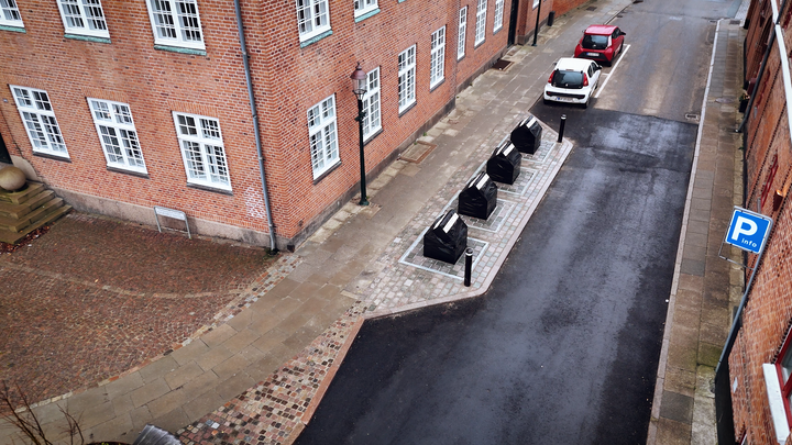 De syv nedgravede affaldsstationer i Viborg midtby skal sikre omstillingen til moderne og mere bæredygtig affaldshåndtering for alle borgere.