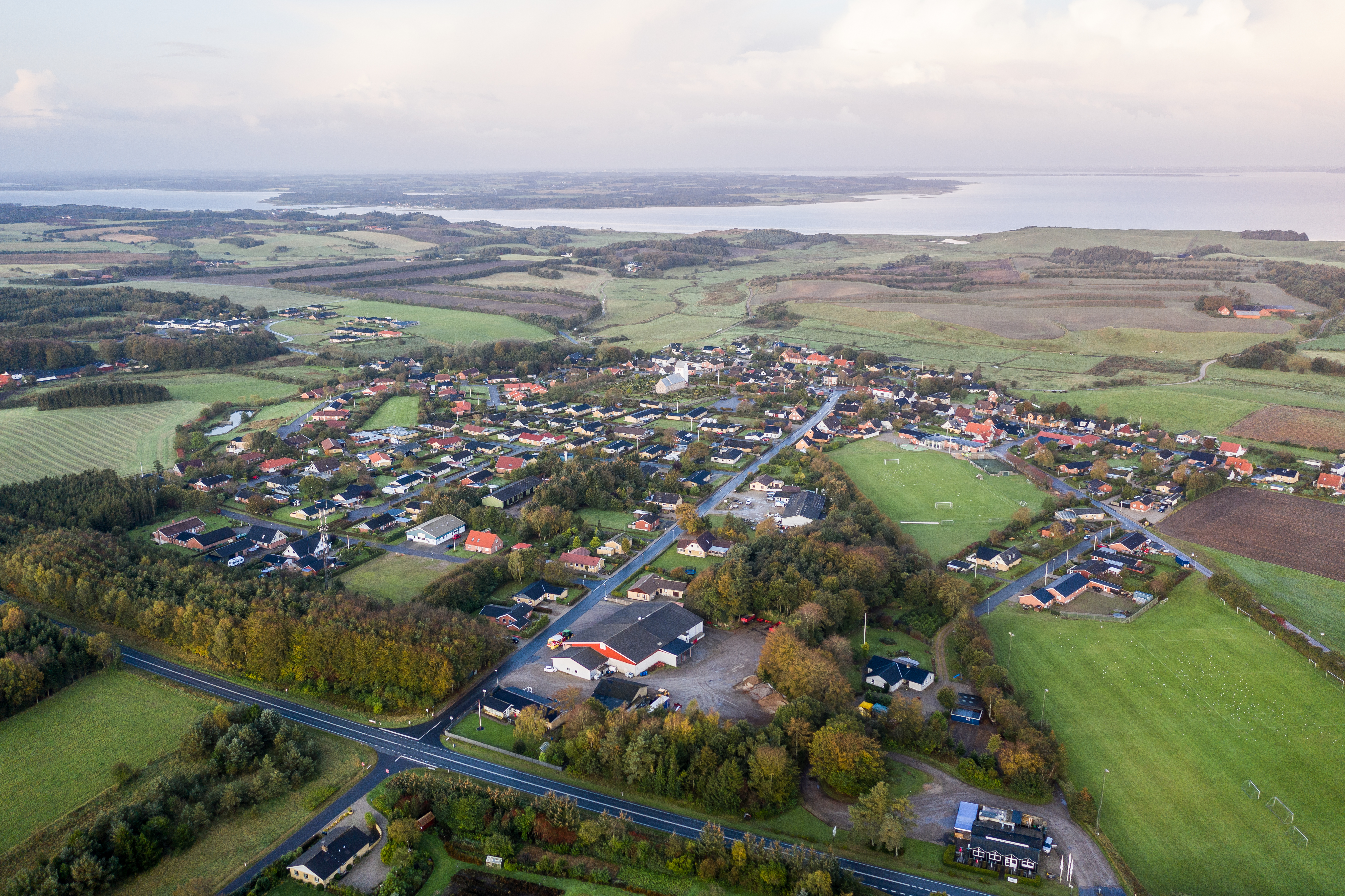 Ulbjerg får sammen med Birgittelyst og Sdr. Resen besøg af Landdistriktsudvalget 13. september som led i udvægelsen af Årets Loaklområde. Foto: Viborg Kommune