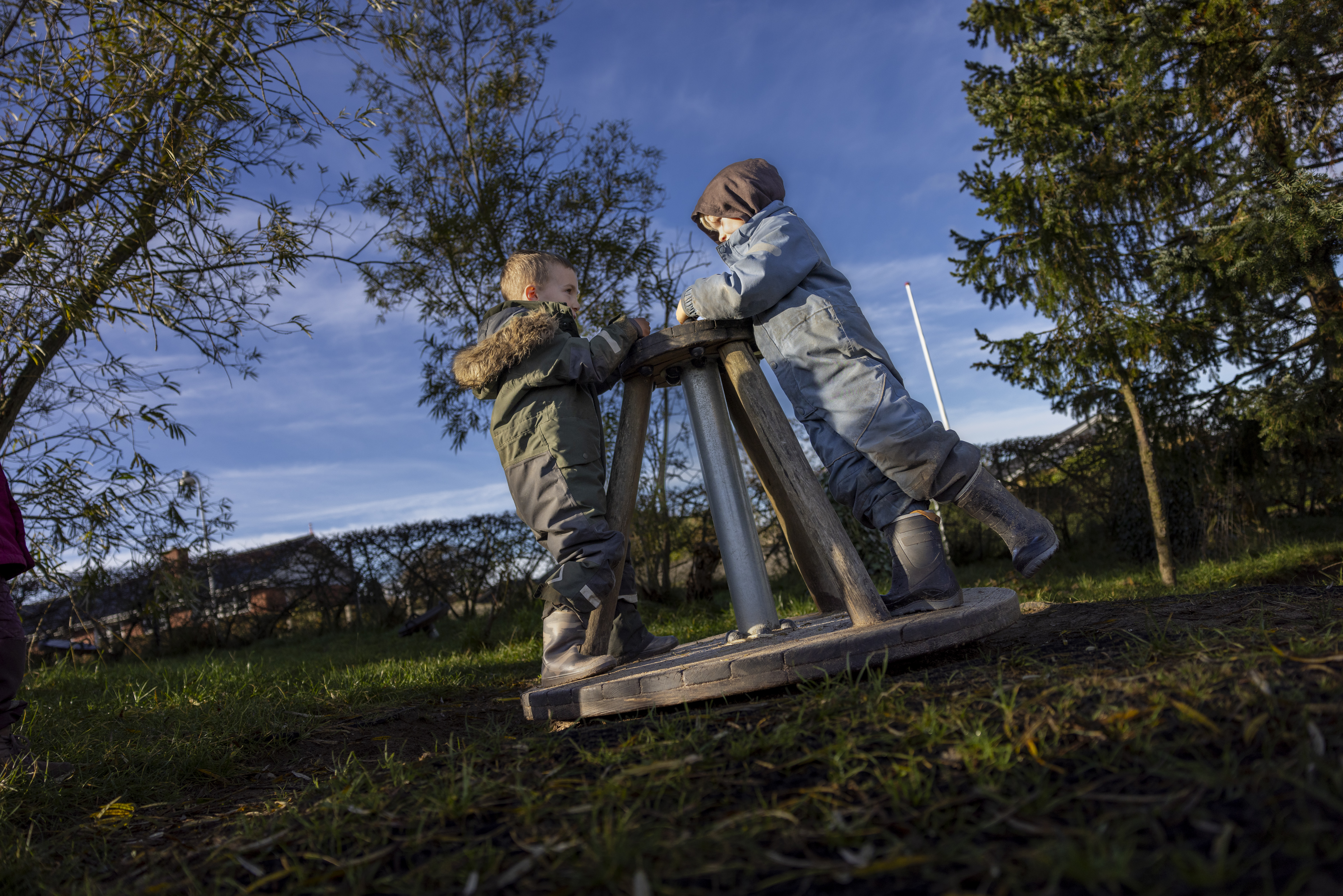 Børnene i Viborg har gode muligheder for at være aktive i den friske luft. Foto: Flemming Jeppesen