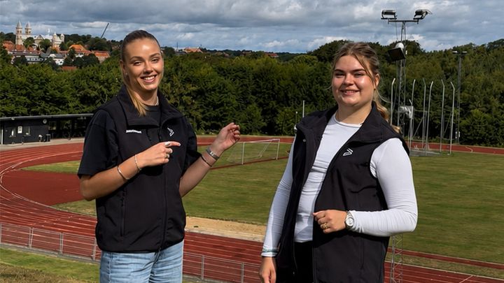 En række af de nye arrangementer finder sted på atletikstadion, og Josephine og Agnete er de gennemgående figurer, som de studerende kan møde, når de kommer til Viborg TryOut.