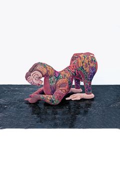 Håvard Kranstad: "Floral Queer Bear: Sir-Love-A-Lot", 2020. Foto: Vegard Kleven