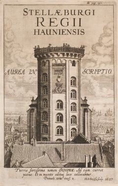 Kobberstik af H.A. Greys fra Thomas Bangs ”Phosphorus inscriptionis hierosymbolicæ”, 1657. SMK