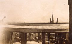 Platformen uden kuppel i 1929. Rundetaarns arkiv