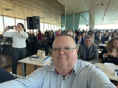 Niclas Aarestrup under EPP's Political Assembly i Valencia