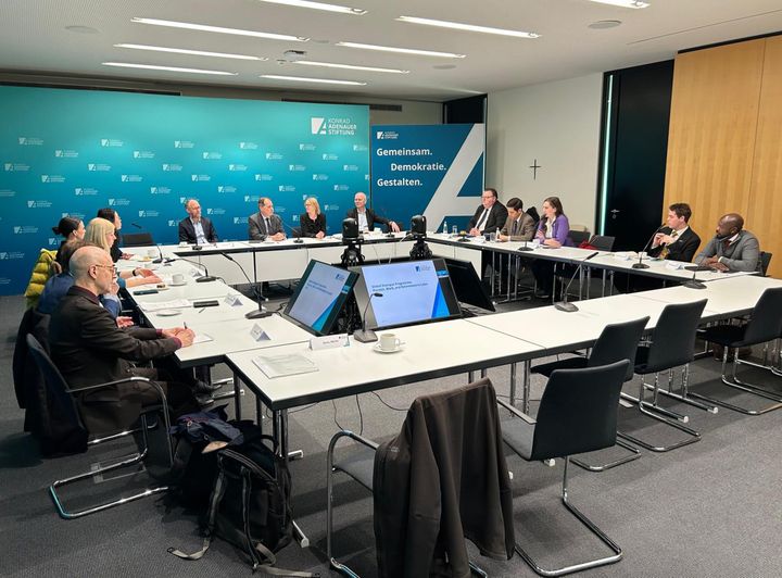 Det afsluttende dialogmøde hos Konrad-Adenauer-Stiftung i Berlin