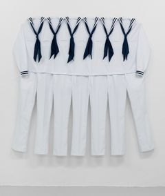 Jakob Brugge, Echo X-ray Pappa Lima Oscar Romero Echo, 2023. Polyester, bomuld