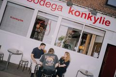 Bodega Konkylie i Nordvest. Facaden