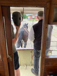 Behind the scene: Lydoptagelser af hestesporvogn