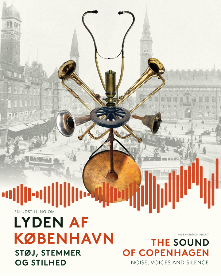 Udstillingsplakat - Lyden af København