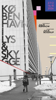 Udstillingsplakat København i lys & skygge (vertikal)
