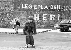 Baggård Nansensgade - børn der leger