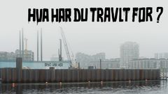 Udstillingsplakat HVA' HAR DU TRAVLT FOR?