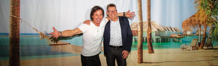 Petter Stordalen og Jan Vendelbo