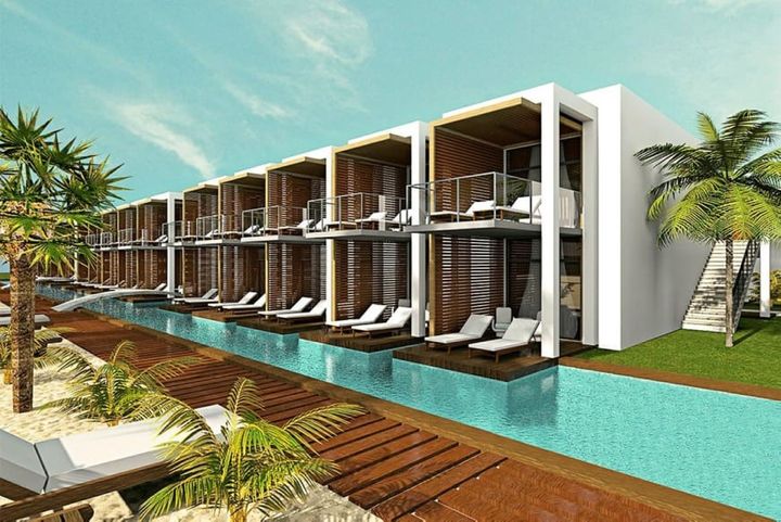 Sunprime Tamala Beach står i slutningen af november klar med 120 suiter – heraf flere med direkte adgang til ”egen” swimming pool.