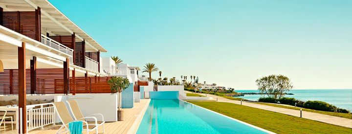 Et af Spies' mest populære hoteller, Sunwing Kallithea Beach på Rhodos.