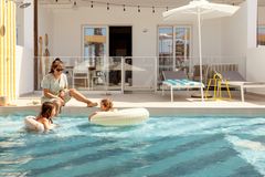 Happy Baby Splashpool på familiehotel Sunwing Kallithea på Rhodos
