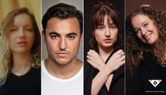 Zinnini Elkington, Fanny Leander Bornedal, Besir Zeciri og Andrea Øst Birkkjær modtager hver årets ’Believe in You’-pris