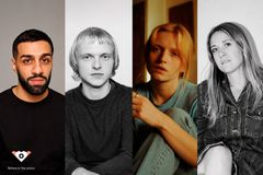 Skuespillerne Clara Dessau, Thorbjørn Hedegaard og Soheil Bavi samt filminstruktør Emilie Thalund modtager årets Believe in You-priser