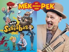 Kendte Mek Pek-hits og nye numre er på programmet, når den kendte musiker spiller på Friluftscenen den 18. august