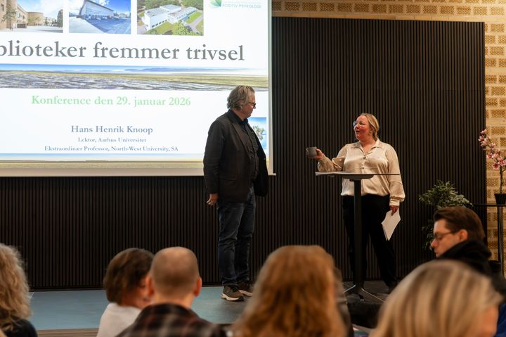 Resultaterne af forskningsprojektet "Biblioteker fremmer trivsel" blev fremlagt til konferencen i Randers den 29. januar. Du kan også høre mere om projektet og undersøgelserne til et arrangement på Hovedbiblioteket i Viborg den 4. februar.