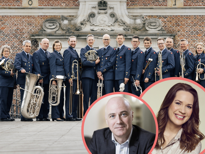 Prinsens Musikkorps optræder i Viborg sammen med Amalie Dollerup og Henrik Engelbrecht