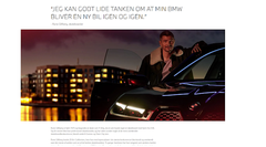 Eksempel fra BMW's reklamekampagne fra 2022