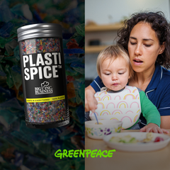 PlastiSpice er en fiktiv krydderiblanding udviklet af Greenpeace i samarbejde med First Lady Agency. Produktet fungerer som en samtalestarter og skal sætte fokus på, hvor vigtig en international plastikaftale er for vores fremtid.