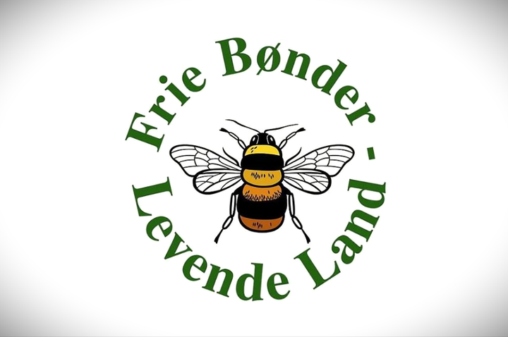 Logo for foreningen Frie Bønder-Levende Land