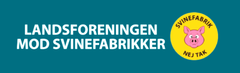 Logo for Landsforeningen mod Svinefabrikker.