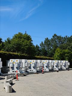 BESS anlæg, opsat og tilmeldt af Co2Pro til systemydelser