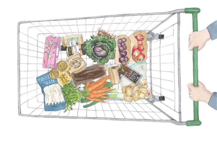 Hvis vi vil ændre danskernes kost, skal vi også kigge på indkøbskurven.