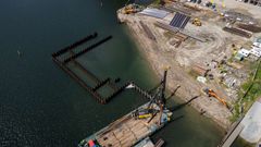 For Arkil-koncernen har 2025 været præget af disciplineret projektudførelse og målrettet risikostyring. Her er det et landindvindingsprojekt i Horsens.