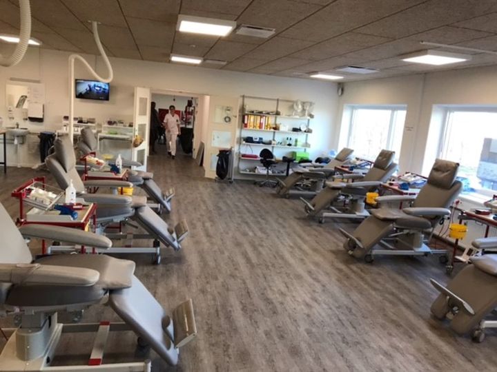 Det nye tappelokale på Sjællands Universitetshospital