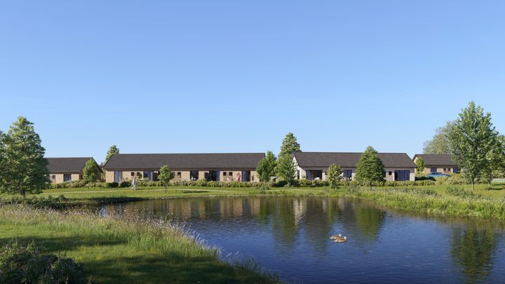 Kirsebærkvarteret bliver et lille, velfungerende lokalsamfund i naturskønne omgivelser få minutters kørsel fra Ringsted.