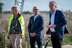 19. august tog Velkomn første spadestik til sit største projekt til dato, Kirsebærkvarteret i Ringsted.