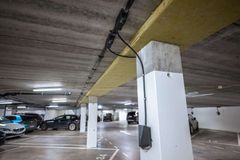Opsætning af ladebokse i p-kælder