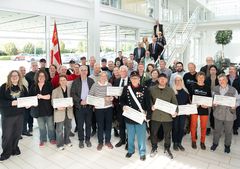 Energi Fyns to fonde har i dag uddelt 2,5 mio. kr. til 23 fynske projekter.