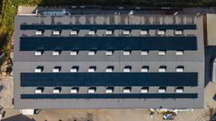 Solceller på Alusteels tagarealer