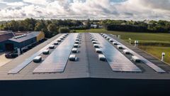 Solceller hos Alusteel