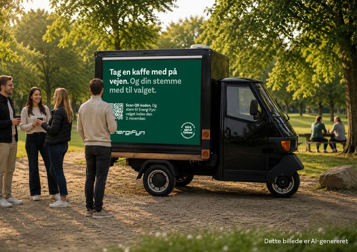 Mød de odenseanske kandidater til Energi Fyns repræsentantskabsvalg fredag den 30. oktober på Ove Sprogøes Plads og ved Dalum Centret.
