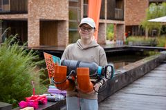 Mathias Bech vandt Konstruktørprisen for den mest innovative båd til bådrace på Studiestartsfestivallen. Fotograf: Lars Frandsen/Frame & Work