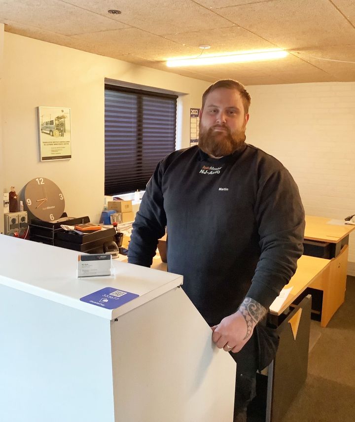 Martin Møller er ny værkstedsejer i Silkeborg.