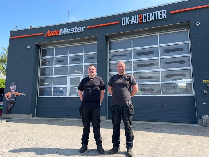 Ronni Stang og Jimmi Olsen udlever sammen deres drengedrøm som værkstedsejere og mærker tydelig fremgang efter, de blev en del af AutoMester kæden.