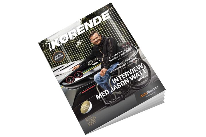 Helt nyt, gratis magasin bl.a. med en masse information om fremtidens elektriske biler samt et stort interview med Jason Watt.