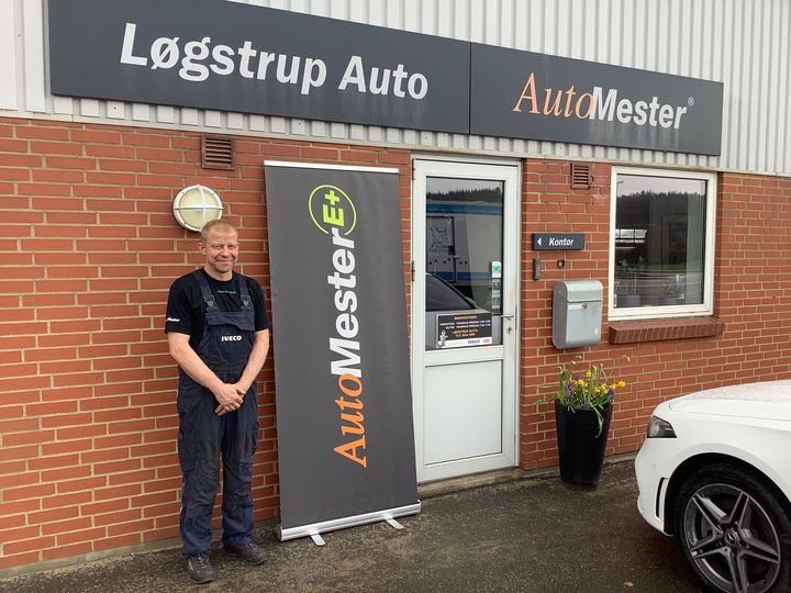 Rasmus Slej Mikkelsen, indehaver af Løgstrup Auto