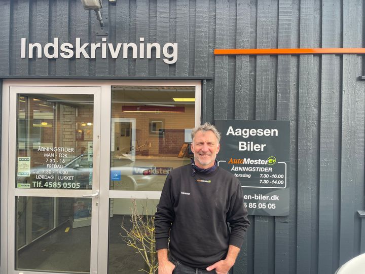 Værkstedsejer Christian Aagesen er tredje generation og bliver nu AutoMester E+