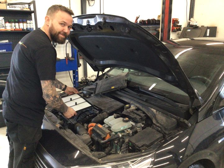 Christian Bostrup, Indehaver af Vittrup Auto